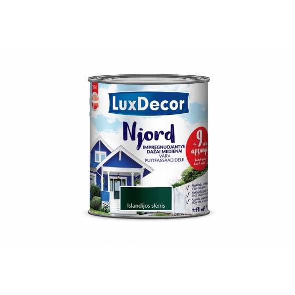 Impregnuojantys dažai LuxDecor Njord, Islandijos slėnis, 0,75 L