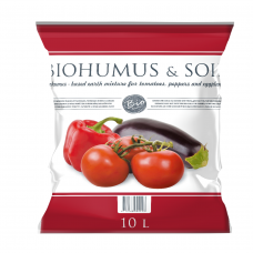 Biohumuso mišinys pomidorams ir paprikoms, 10l
