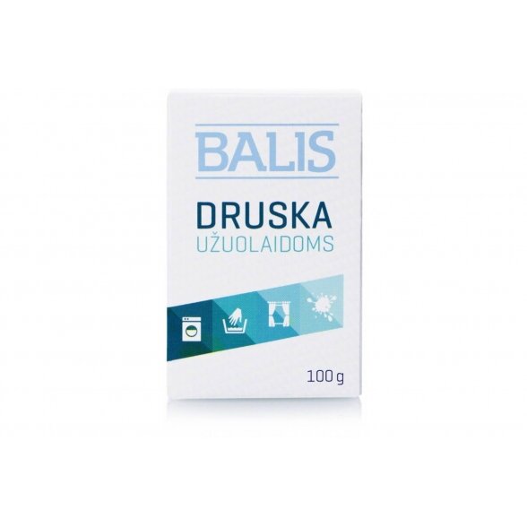 Druska užuolaidoms skalbti 100g