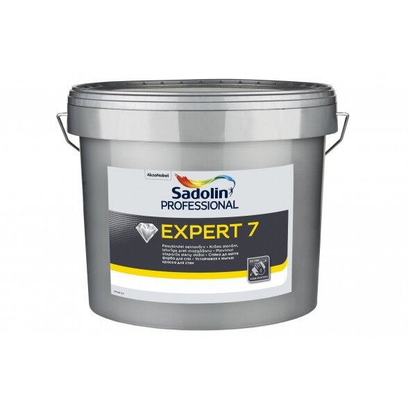 Dažai Sadolin Professional EXPERT 7, BW bazė (balta), 10 l