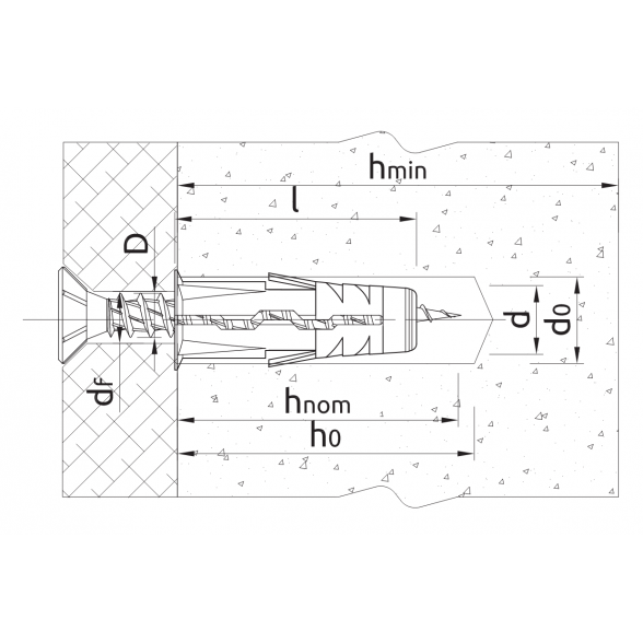 10x36mm/5x45 UNIVERSALUS KAIŠTIS SU MEDSRAIGČIU R-SL10-UNO-10+5045 (50vnt) 2