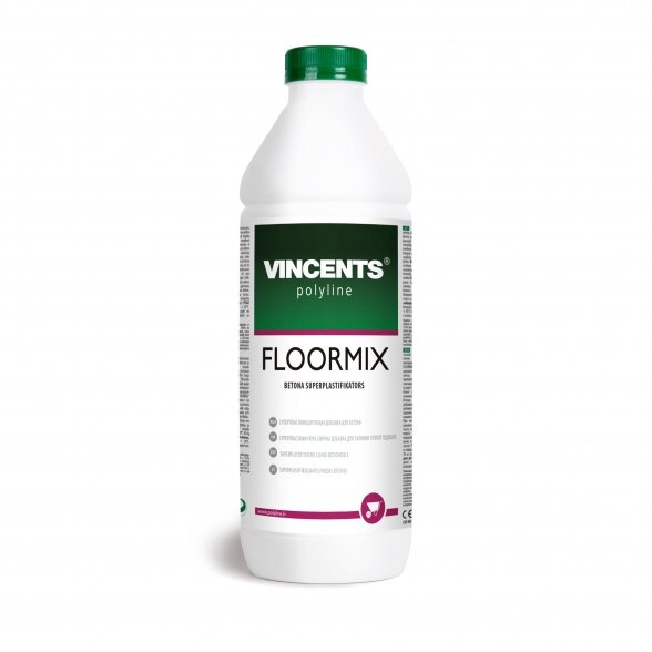 Plastifikatorius šildomoms grindims VINCENTS POLYLINE Floormix, 1l