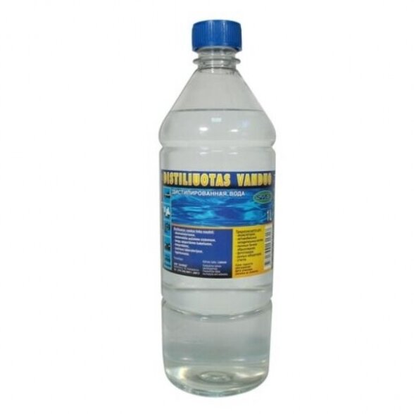 Distiliuotas vanduo SAVEX, 1l