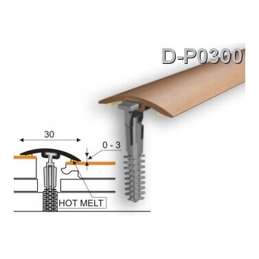 Profilis PVC Myck, 30 mm