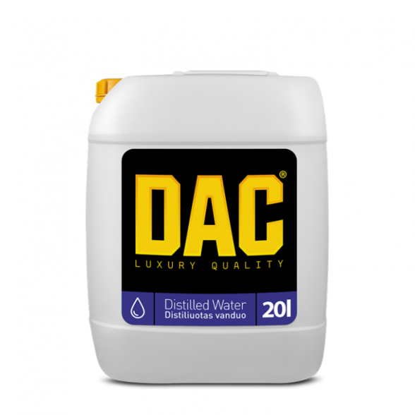 Distiliuotas vanduo DAC, 20l