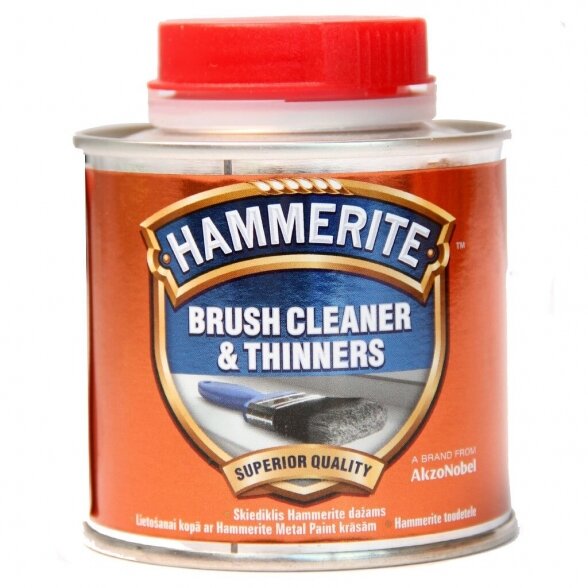 Skiediklis HAMMERITE Brush Cleaner and Thinner, 250ml