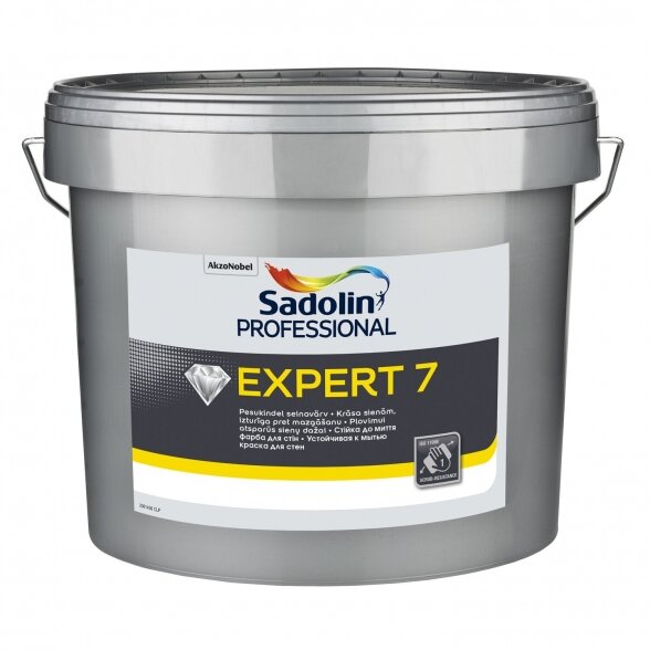 Dažai SADOLIN Professional Expert 7 BW bazė, 2,5l balta sp.