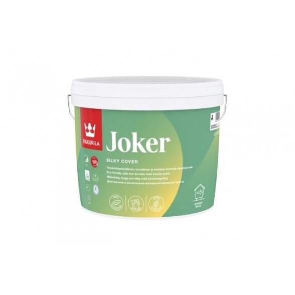 DAŽAI SIENOMS "TIKKURILA JOKER" (A BAZĖ) 2,7L