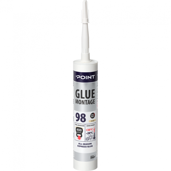 Klijai POINT Glue Montage 98, 280ml smėlio sp.