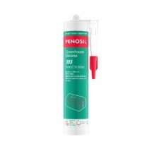 Silikonas šiltnamiams PENOSIL GreenHouse Silicone 393, 300ml bespalvis