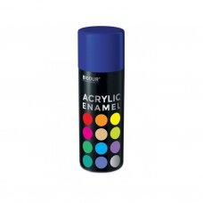 Aerozolinė emalė BIODUR Acrylic, 400ml tamsiai mėlyna sp.