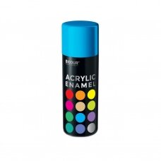 Aerozolinė emalė BIODUR Acrylic, 400ml šviesiai mėlyna sp.