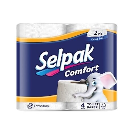 Tualetinis popierius SELPAK Comfort 2sl., 4vnt