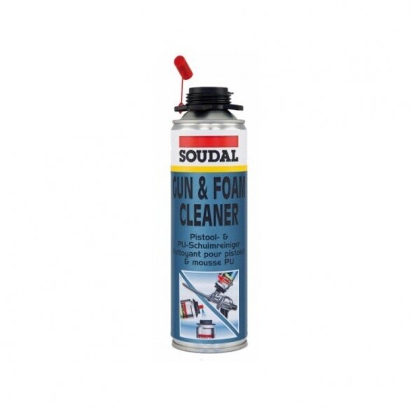 Putų valiklis SOUDAL Gun Foam Cleaner, 500ml