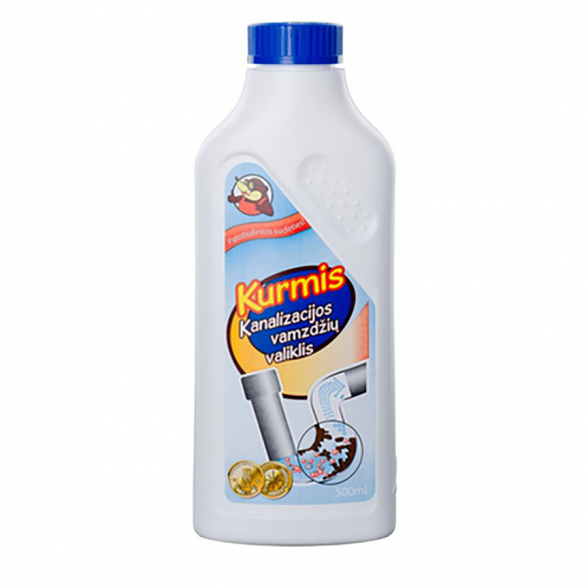 Vamzdynų valiklis KURMIS, 500ml