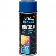 Aerozoliniai dažai INRAL Universal, 400ml mėlyna sp. pusiau matiniai