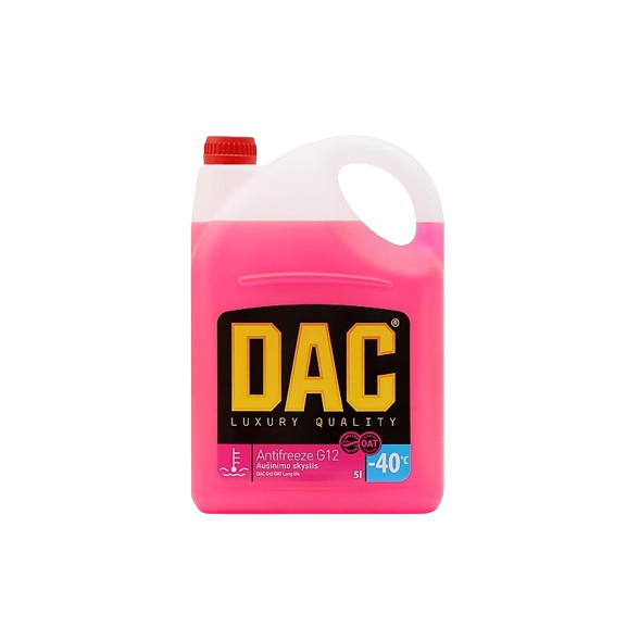 Antifrizas DAC G12 OAT Long Life, 5l