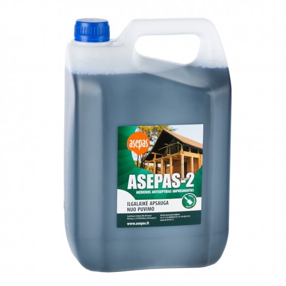 Medienos antiseptikas ASEPAS-2, 5l