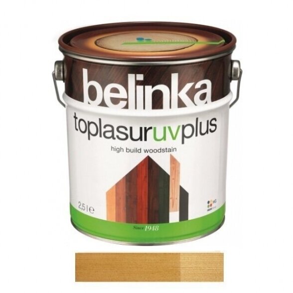 Medienos impregnantas BELINKA Toplasur UV Plus 15, 5l