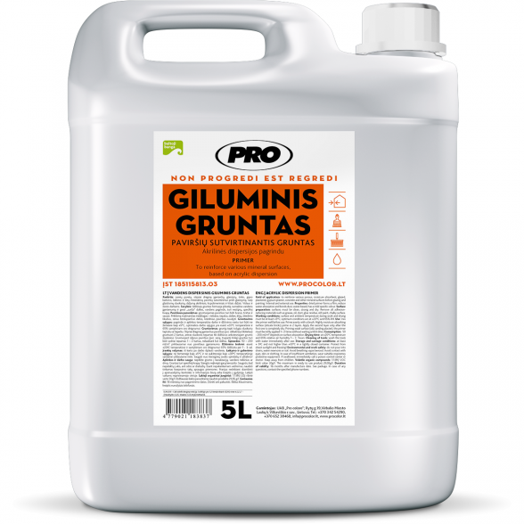 Giluminis gruntas PRO, 5l