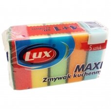 Virtuvinės kempinės LUX Maxi, 5vnt