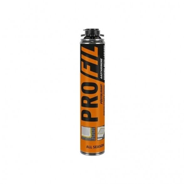 Sandarinimo putos SOUDAL Profil Gunfoam All Season, 750ml