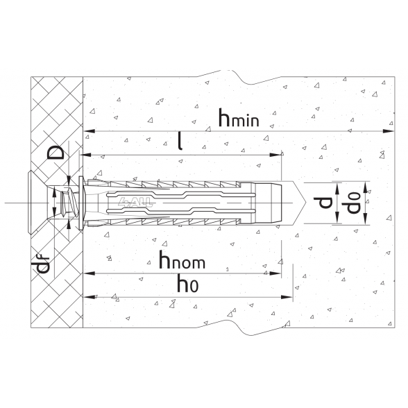 8x65mm UNIVERSALUS KAIŠTIS SU MEDSRAIGČIU R-S10-4ALL-08L+/6 (6vnt) 1