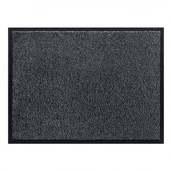 Durų kilimėlis MARS 007, 90x150cm tamsiai pilkas