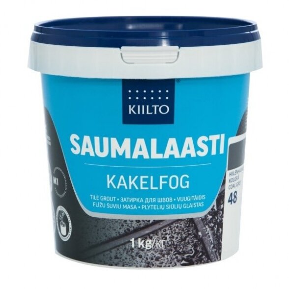 Plytelių tarpų glaistas KIILTO Saumalaasti, 1kg kakavos ruda sp.