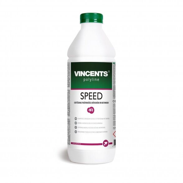 Priedas betono kietėjimui greitinti VINCENTS POLYLINE Speed, 1l