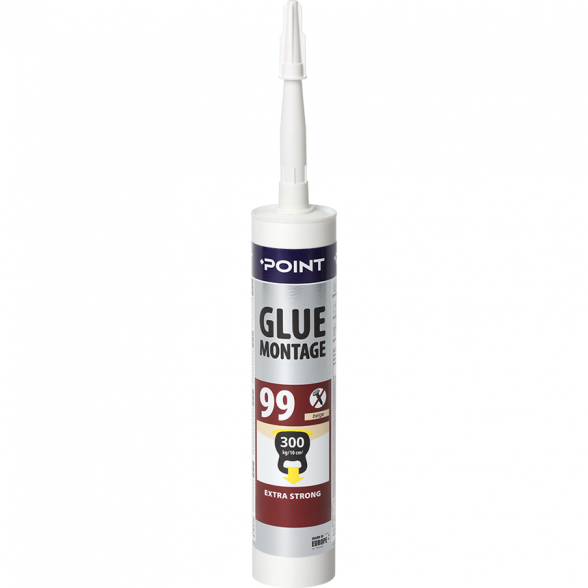 Klijai POINT Glue Montage 99, 280ml smėlio sp.