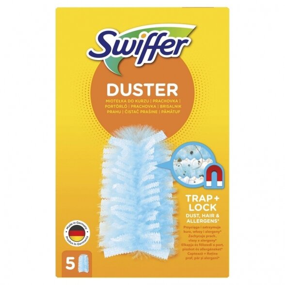 Sausų servetėlių papildymas SWIFFER Duster, 5vnt.