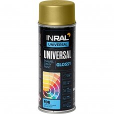 Aerozoliniai dažai INRAL UNIVERSAL, aukso (RAL1036), 400ml