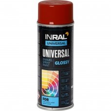 Aerozoliniai dažai INRAL UNIVERSAL, raudona (RAL3000), 400ml