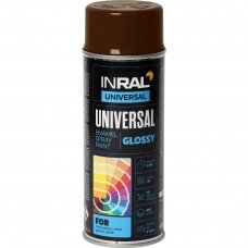 Aerozoliniai dažai INRAL Universal, 400ml ruda sp.