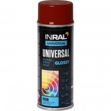 Aerozoliniai dažai INRAL Universal, 400ml raudonai ruda  sp.