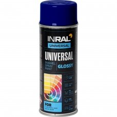 Aerozoliniai dažai INRAL UNIVERSAL, ultramarino (RAL5022), 400ml