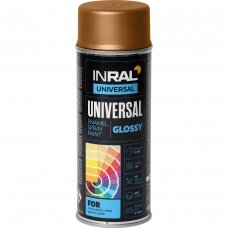 Aerozoliniai dažai INRAL UNIVERSAL, vario (RAL8029), 400ml