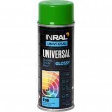 Aerozoliniai dažai INRAL UNIVERSAL, žalia (RAL6029), 400ml