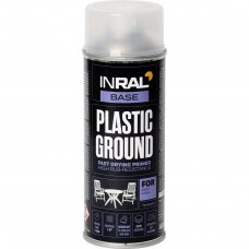 Aerozolinis gruntas INRAL GROUND skaidrus, 400ml