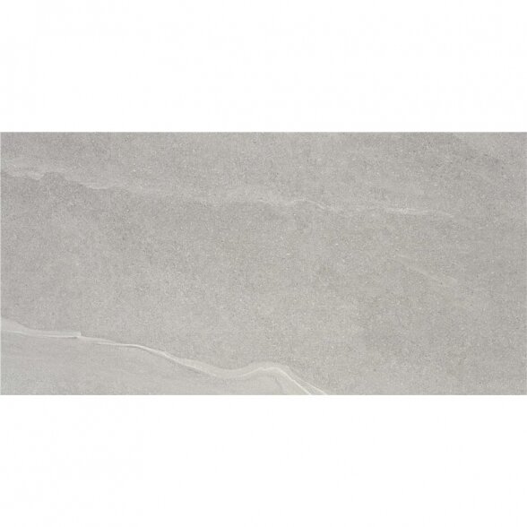 Akmens masės plytelės Austral grey, 60x120 cm