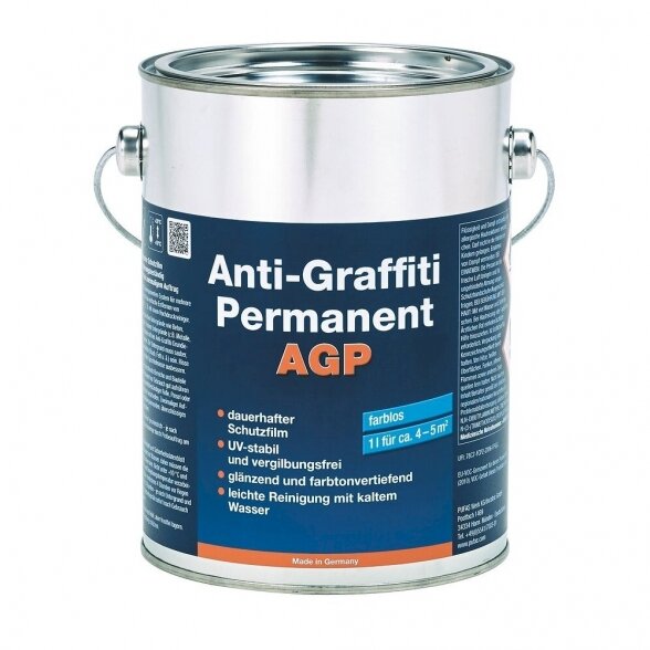 Ilgalaikė antigrafiti apsauga PUFAS Permanent  AGP, 2,5l