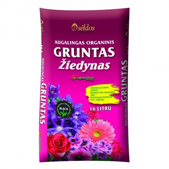 Žemė vasarinėms gėlėms AGRONOM, 16l