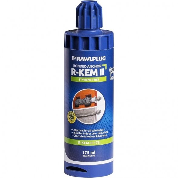 Cheminis ankeris RAWLPLUG R-KEM-II, 175ml