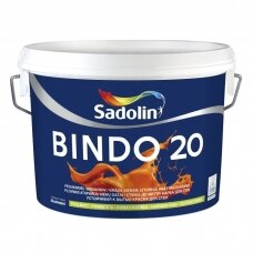 Vidaus dažai SADOLIN Bindo 20 BW bazė, 2,5l balta sp.