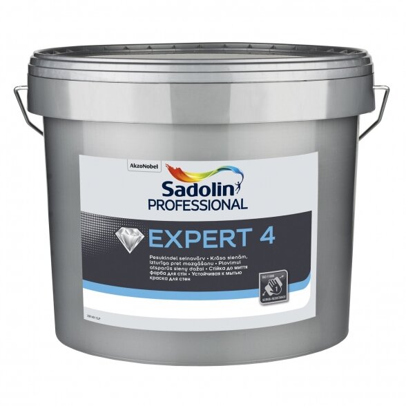 Dažai SADOLIN Professional Expert 4 BW bazė, 2,5l balta sp.