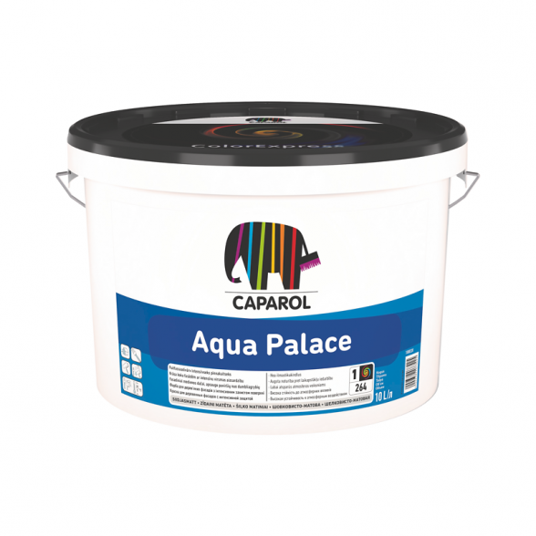 Dažai medienai CAPAROL Aqua Palace A bazė, 10l