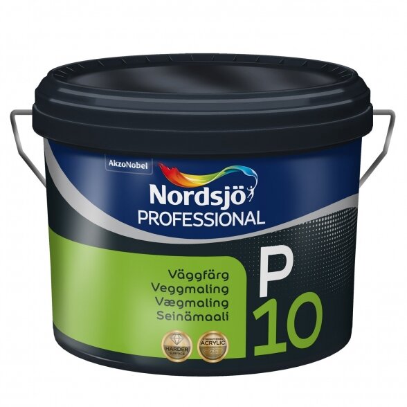 Dažai SADOLIN Professional P10 BW bazė, 2,5l balta sp.