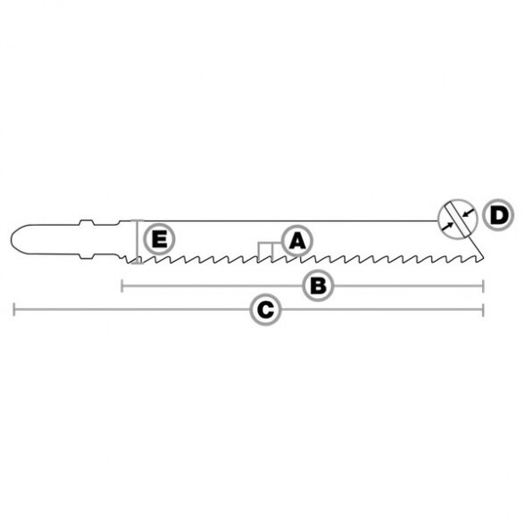 Dvipusis pjūklelis SPECIALIST+ 3101KR, 100mm 2vnt. 4