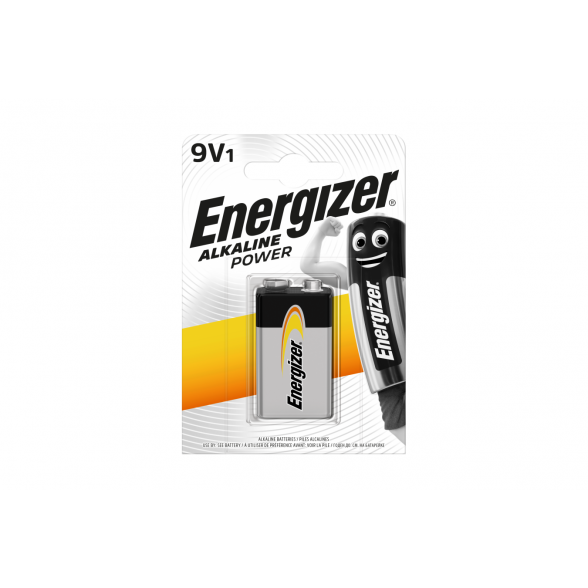 Elementai ENERGIZER 6LR61 9V Base 1 vnt